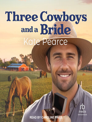 cover image of Three Cowboys and a Bride